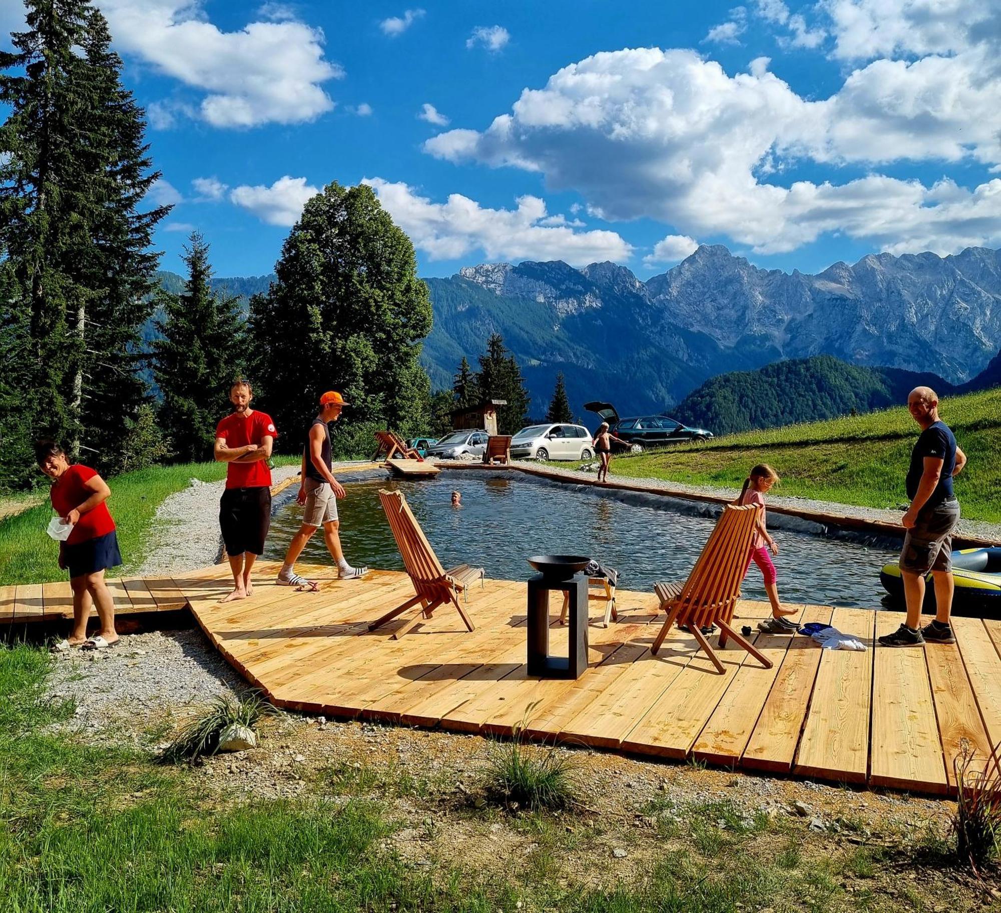 Holiday Chalet "Alpine Dreams" With Private Wellness Solcava Exterior photo